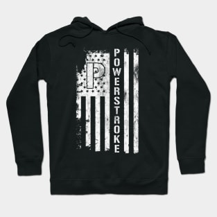 Powerstroke American Flag Hoodie